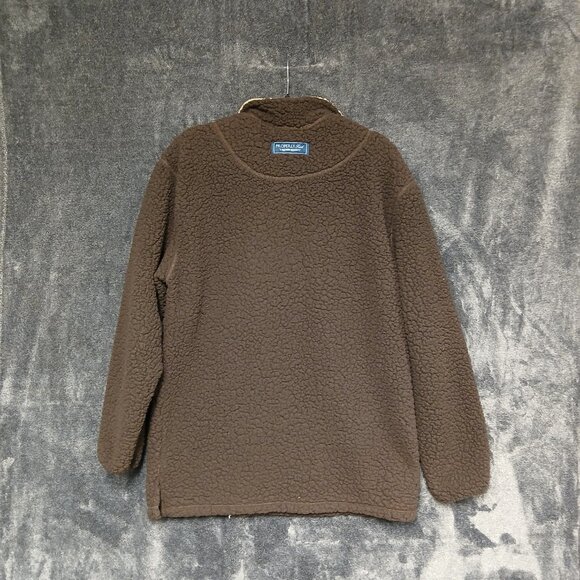 Properly Tied Mens Sherpa 3/4 Zip Pullover Size Medium - Picture 4 of 8